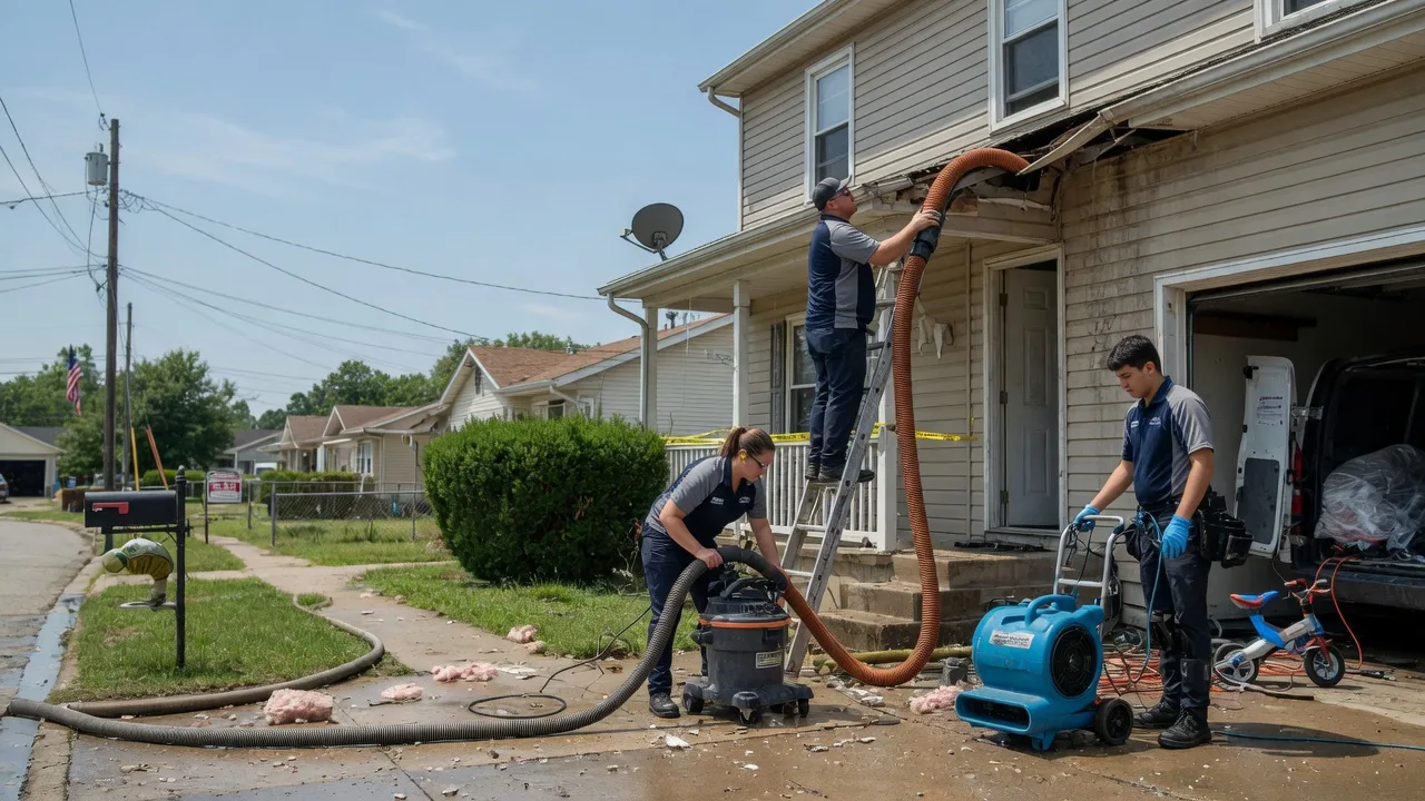 Water Damage Restoration in Centerville, LA near me